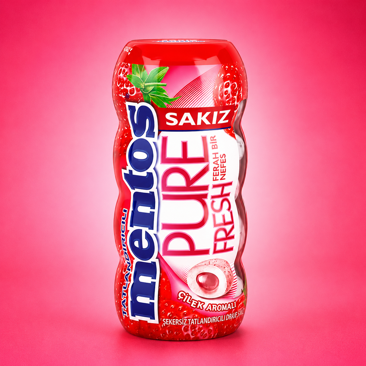 Mentos Çilek Pure Fresh 15*