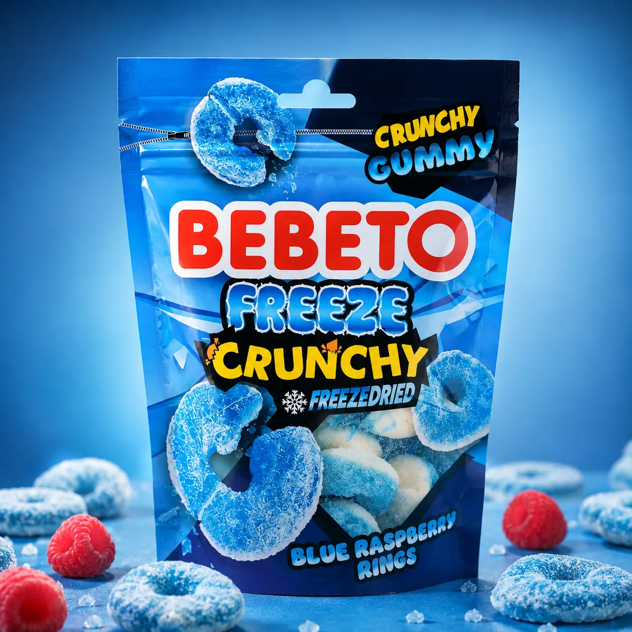 Bebeto Freeze Crunchy Ahududu