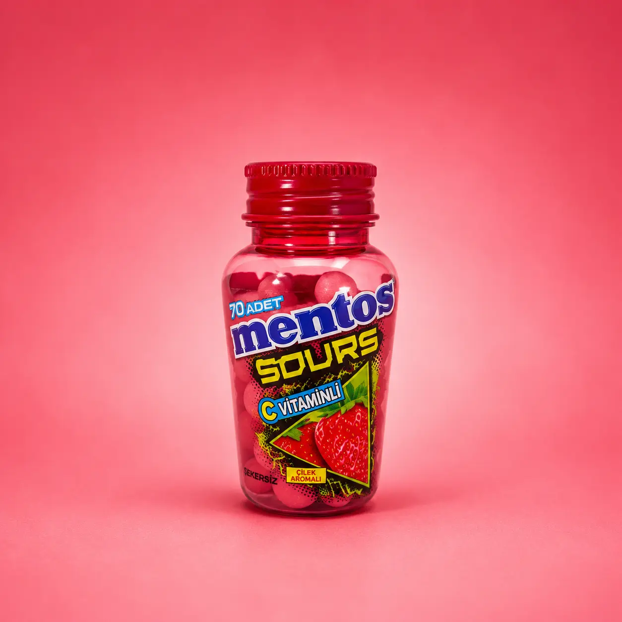 Mentos Sour C Vitaminli Şekerleme
